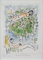 Ein blühender Baum des Zeitgenossen Marc Chagall